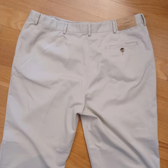 LL Bean khaki pants womens size 16 petite - Picture 4 of 7